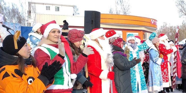 В Кричеве 23 декабря состоялся новогодний концерт